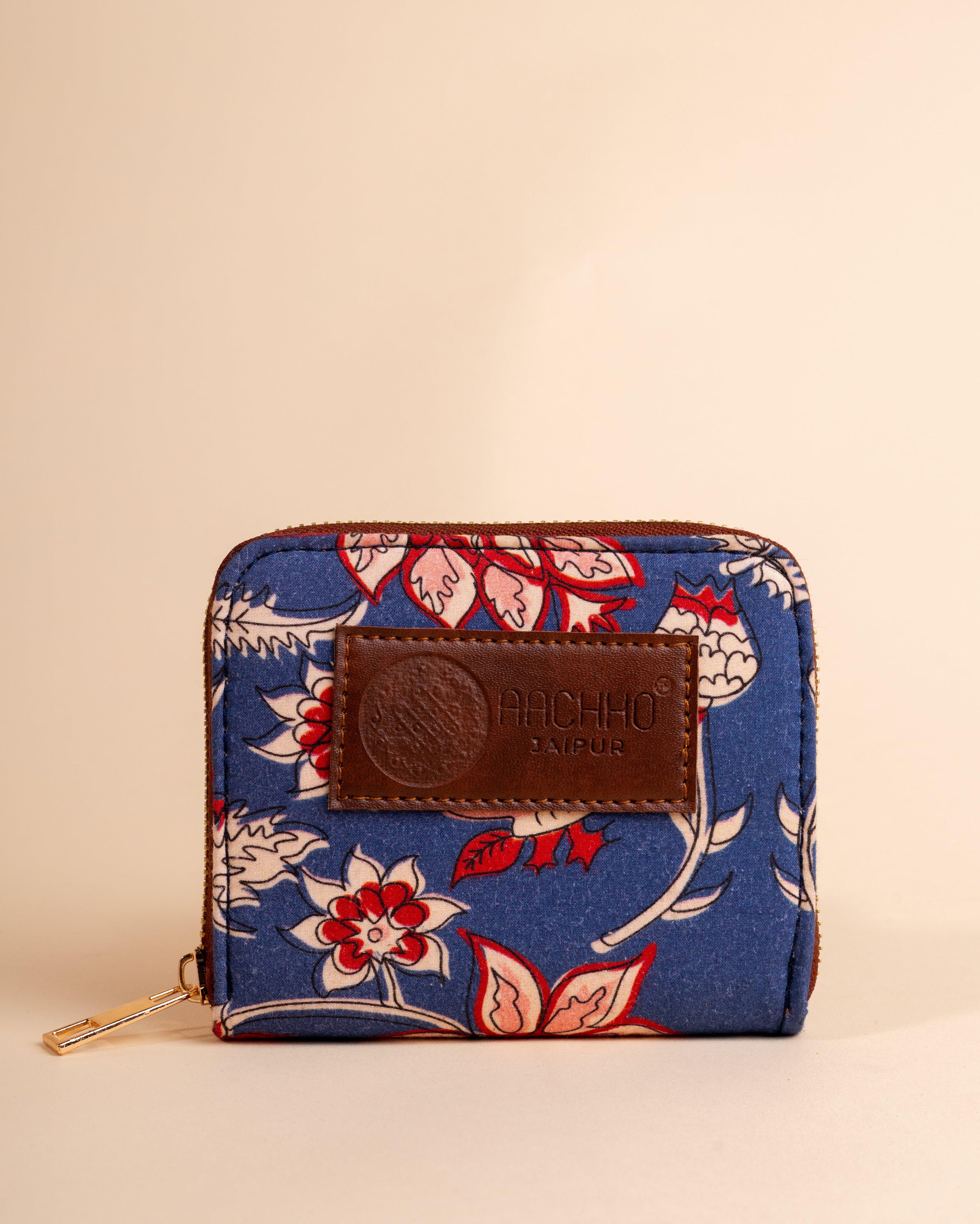 Blossom Blue Coin Pouch