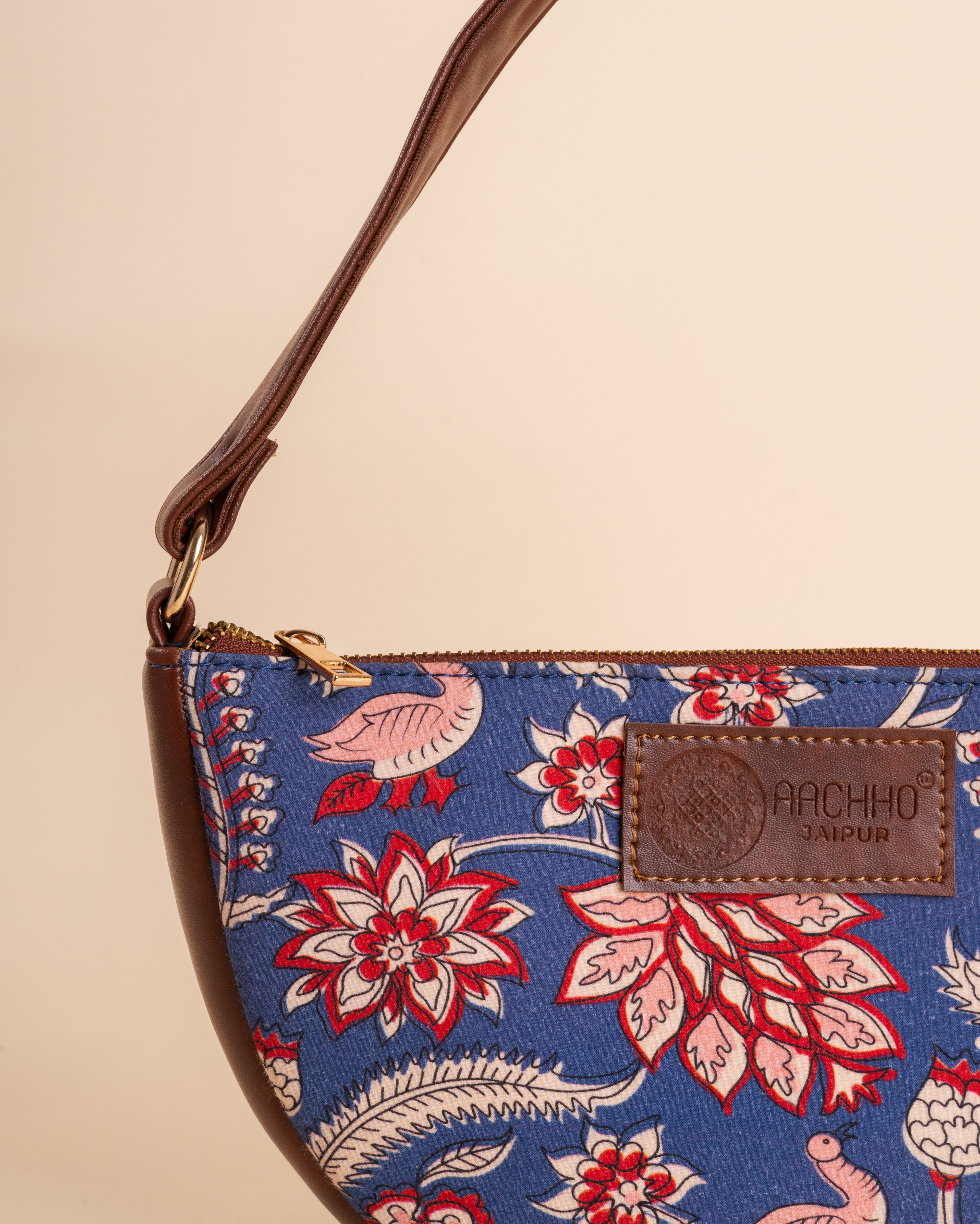 Bloomveil Blue Fanny Bag